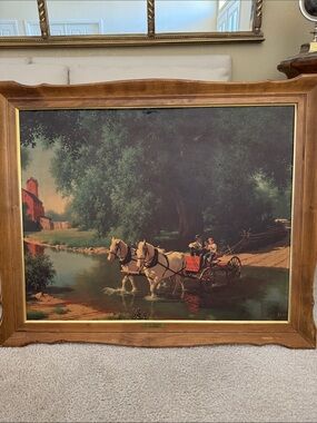 Paul Detlefsen The Big Moment Framed Print and frame 35” x 29”